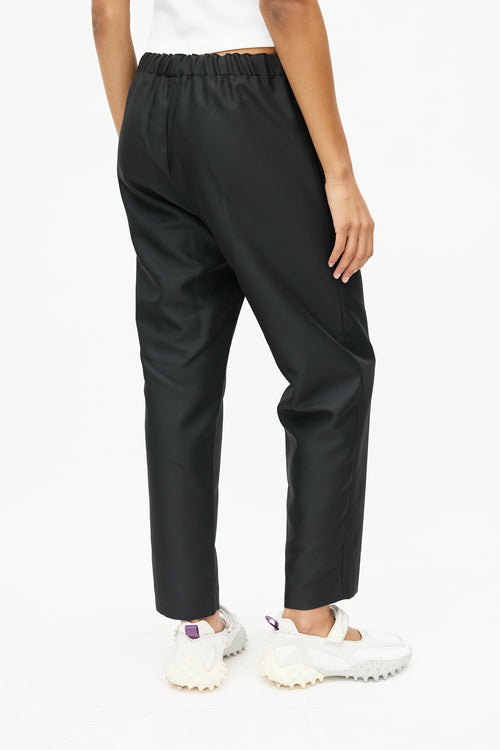 Comme des Garçons Black Elasticized Slim Trouser