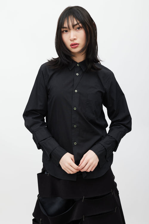 Comme des Garçons Black Layered Sleeve Shirt