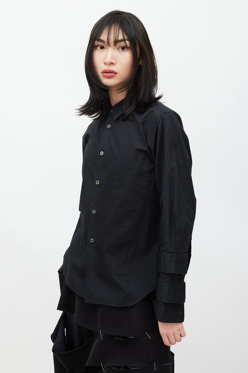 Comme des Garçons Black Layered Sleeve Shirt