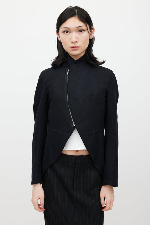 Comme des Garçons Black Wool Blazer