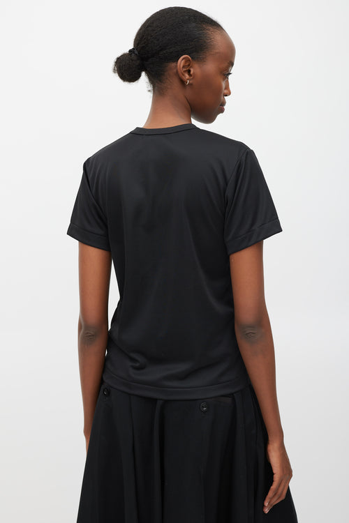 Comme des Garçons Black X Nike Logo Printed T-Shirt