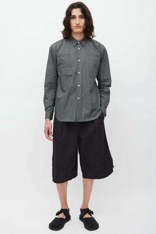 Comme des Garçons Grey Pocket Shirt