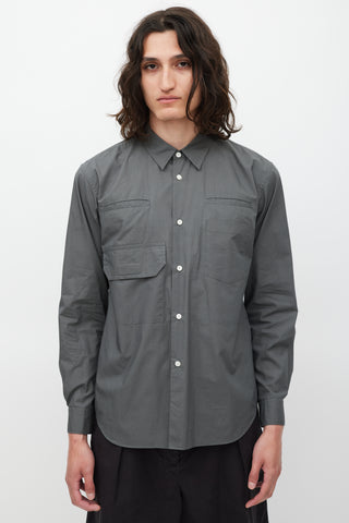 Comme des Garçons Grey Pocket Shirt