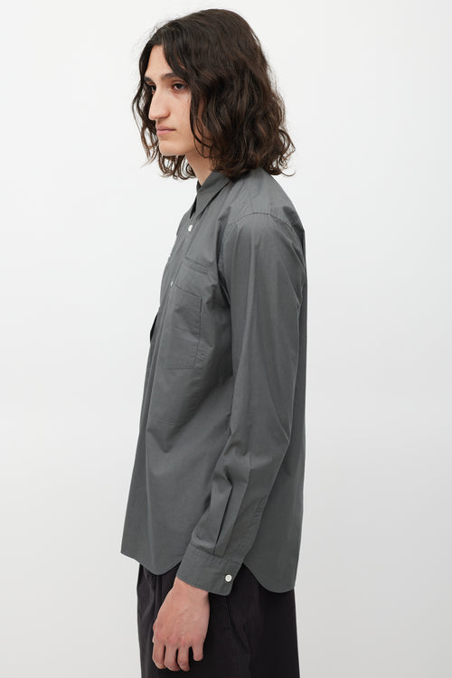 Comme des Garçons Grey Pocket Shirt