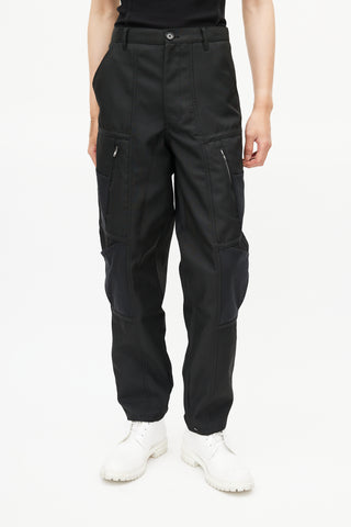 Comme des Garçons SHIRT Black Cargo Trouser