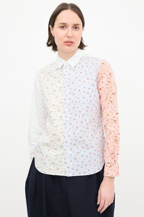 Comme des Garçons SHIRT Multi Printed Shirt