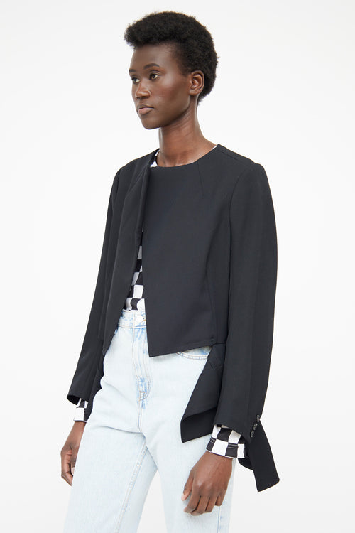 Comme des Garçons Black Slit Blazer