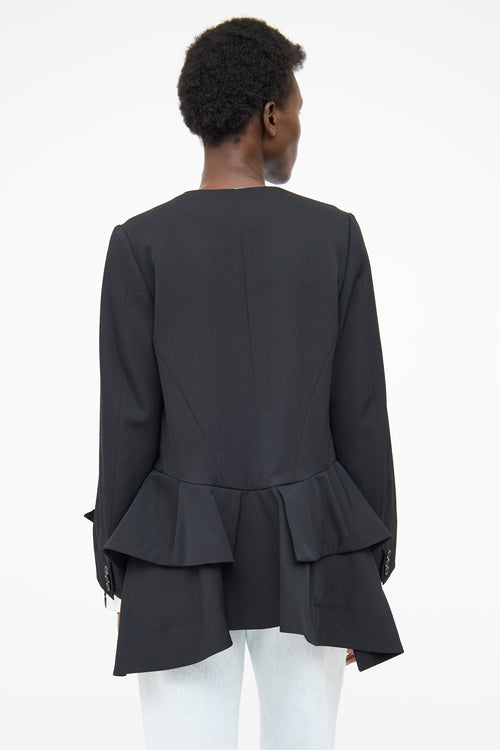 Comme des Garçons Black Slit Blazer