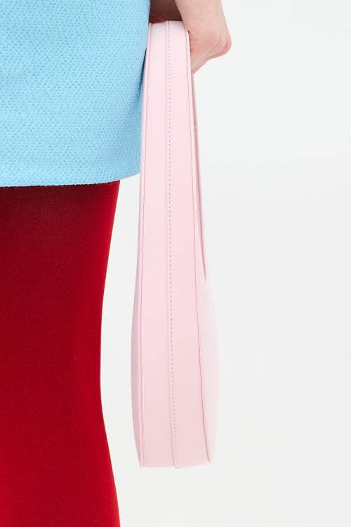 Coperni Pink Satin Swipe Bag