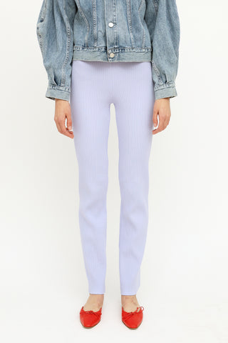 VSP Archive Purple Ribbed Pant