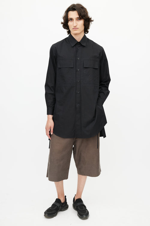 Craig Green Black Cargo Tie Shirt