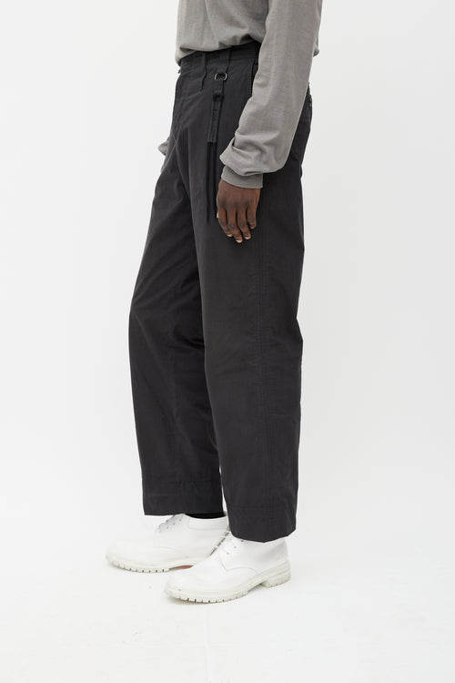 Craig Green Black Five Pocket Cuffed Trousers