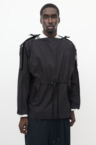 Craig Green Black Hooded Pullover Jacket