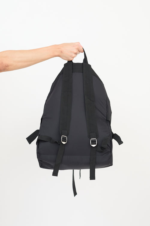 Craig Green X Bjorn Borg FW 2016 Black Drawstring Backpack