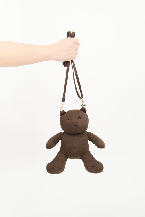 Cult Gaia Brown Teddy Crossbody Bag