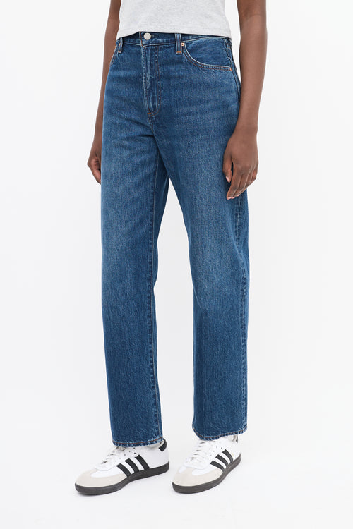 Medium Wash 90s Marlo Hi-Rise Baggy Jeans