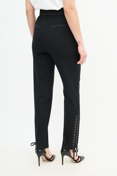 Dolce 
Gabbana Lace Cuff Straight Trouser