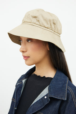 Dolce 
Gabbana Beige Bucket Hat