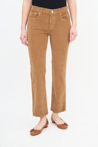 DL1961 Brown Corduroy Mara Jeans