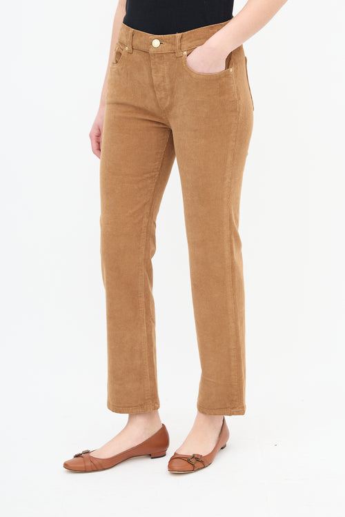 DL1961 Brown Corduroy Mara Jeans