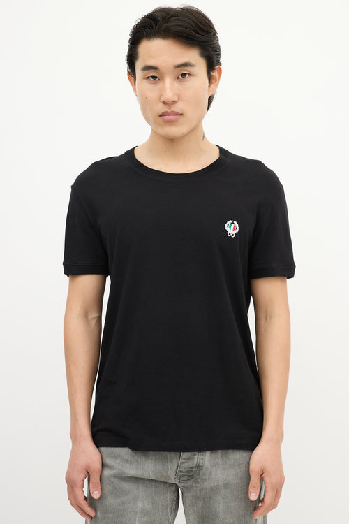 Dolce 
Gabbana Black Logo T-Shirt