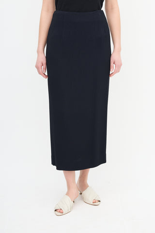 Dries Van Noten Black Long Skirt