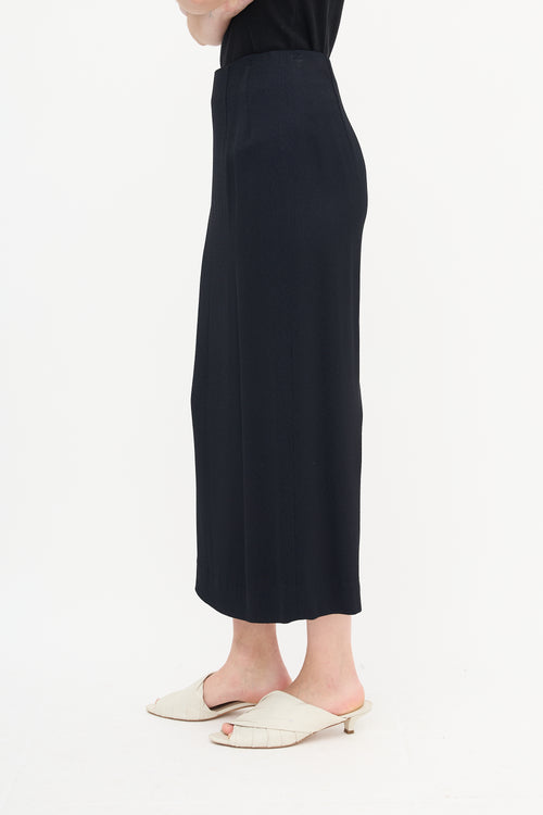 Dries Van Noten Black Long Skirt