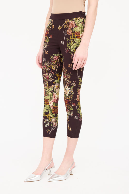 Dolce 
Gabbana Floral Cropped Legging