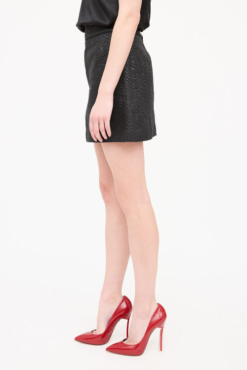 Dolce 
Gabbana Textured Mini Skirt