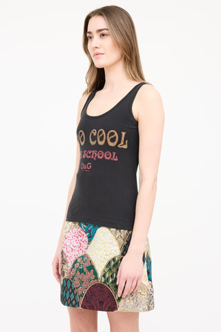 Dolce 
Gabbana Too Cool For School Beaded Tank