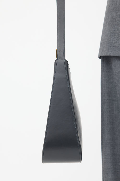 DeMellier Black Leather Tokyo Shoulder Bag