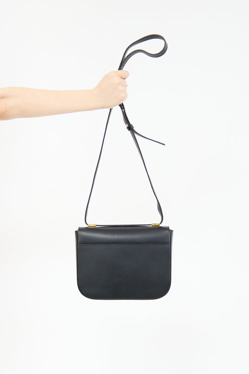 DeMellier Black Leather The Vancouver Bag