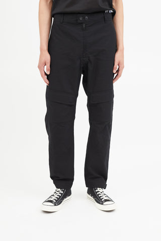 Diesel Black Ripstop Cargo Pant