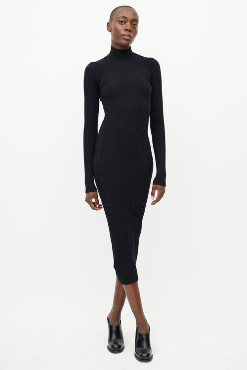 Dion Lee Black Figure 8 Reversible Dress