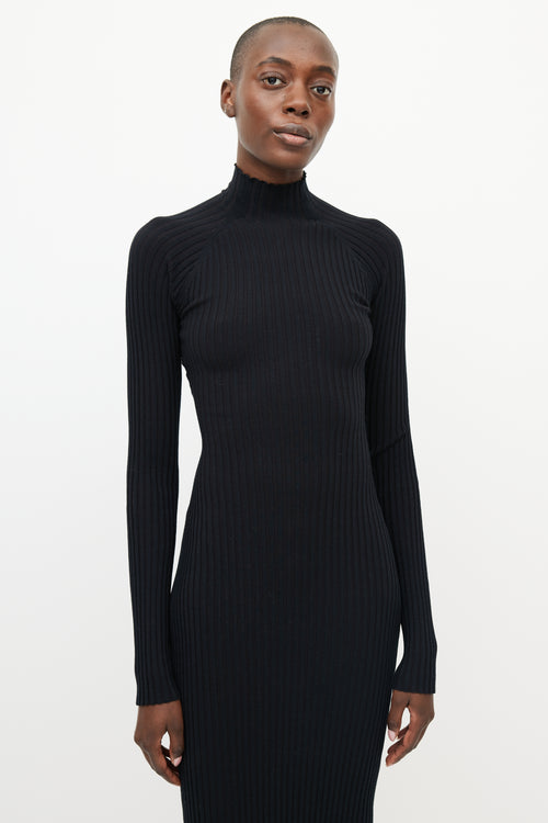 Dion Lee Black Figure 8 Reversible Dress