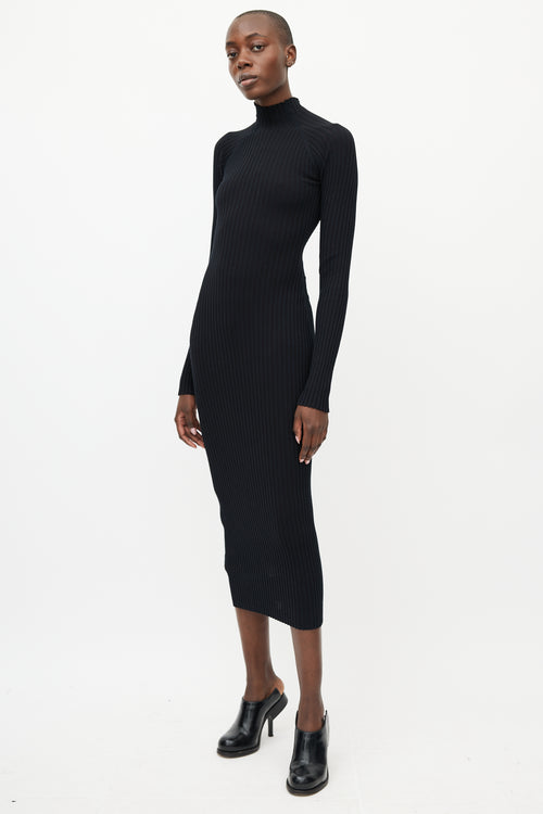 Dion Lee Black Figure 8 Reversible Dress