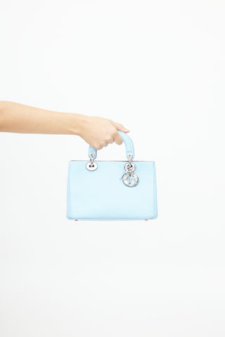 Dior 2013 Blue 
Fuchsia Mini Diorissimo Bag