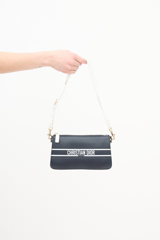 Dior 2022 Leather Vibe Shoulder Bag