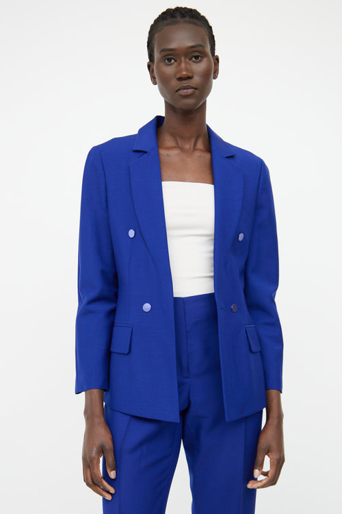 Dior Blue Pant 
Blazer Set