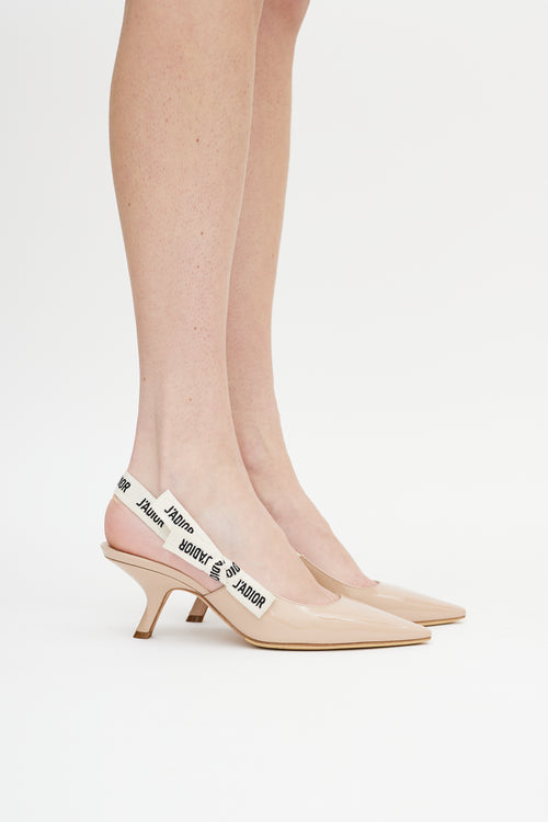 Dior Beige Patent J
Adior Slingback Pump