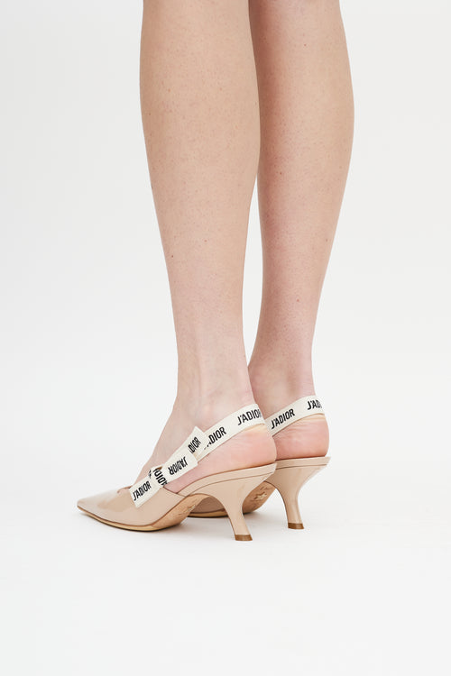 Dior Beige Patent J
Adior Slingback Pump