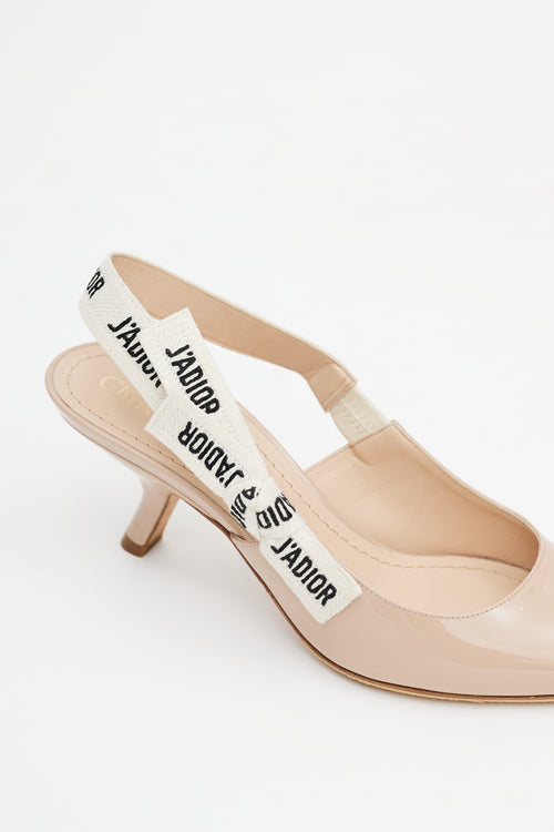 Dior Beige Patent J
Adior Slingback Pump