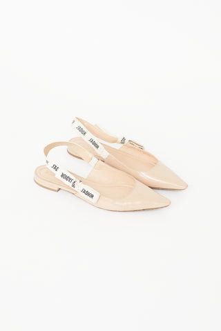 Dior Beige Patent J
Adior Slingback Flats