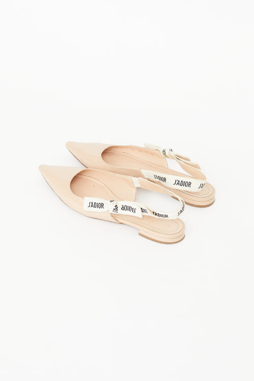 Dior Beige Patent J
Adior Slingback Flats