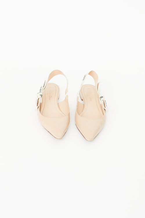 Dior Beige Patent J
Adior Slingback Flats