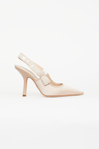 Dior Beige Satin J
Adior Slingback Pump