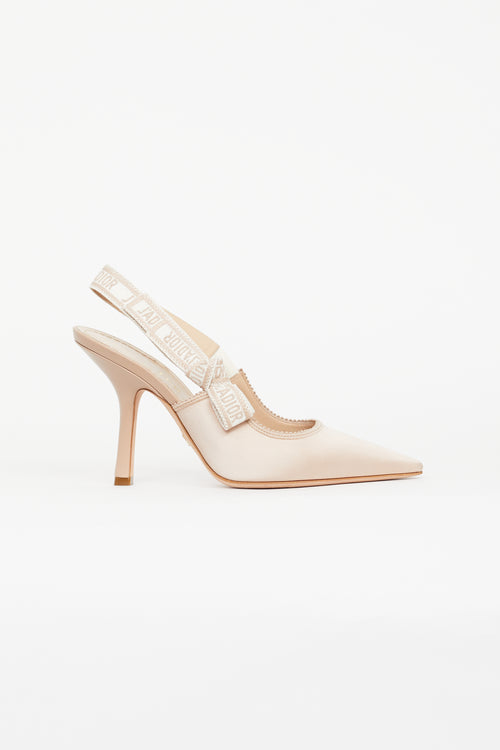 Dior Beige Satin J
Adior Slingback Pump