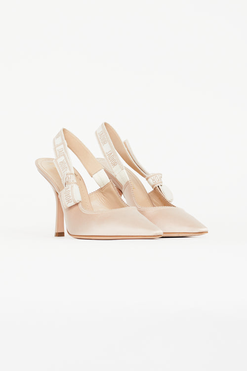 Dior Beige Satin J
Adior Slingback Pump