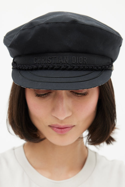 Dior Black Oblique DiorTravel Cap