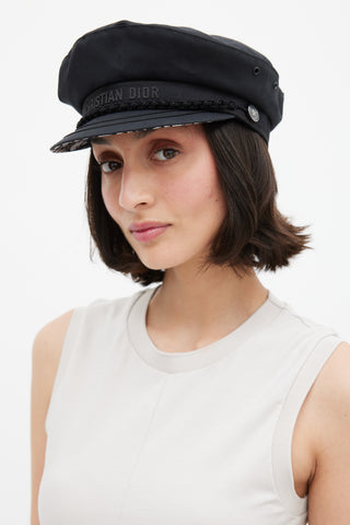 Dior Black Oblique DiorTravel Cap